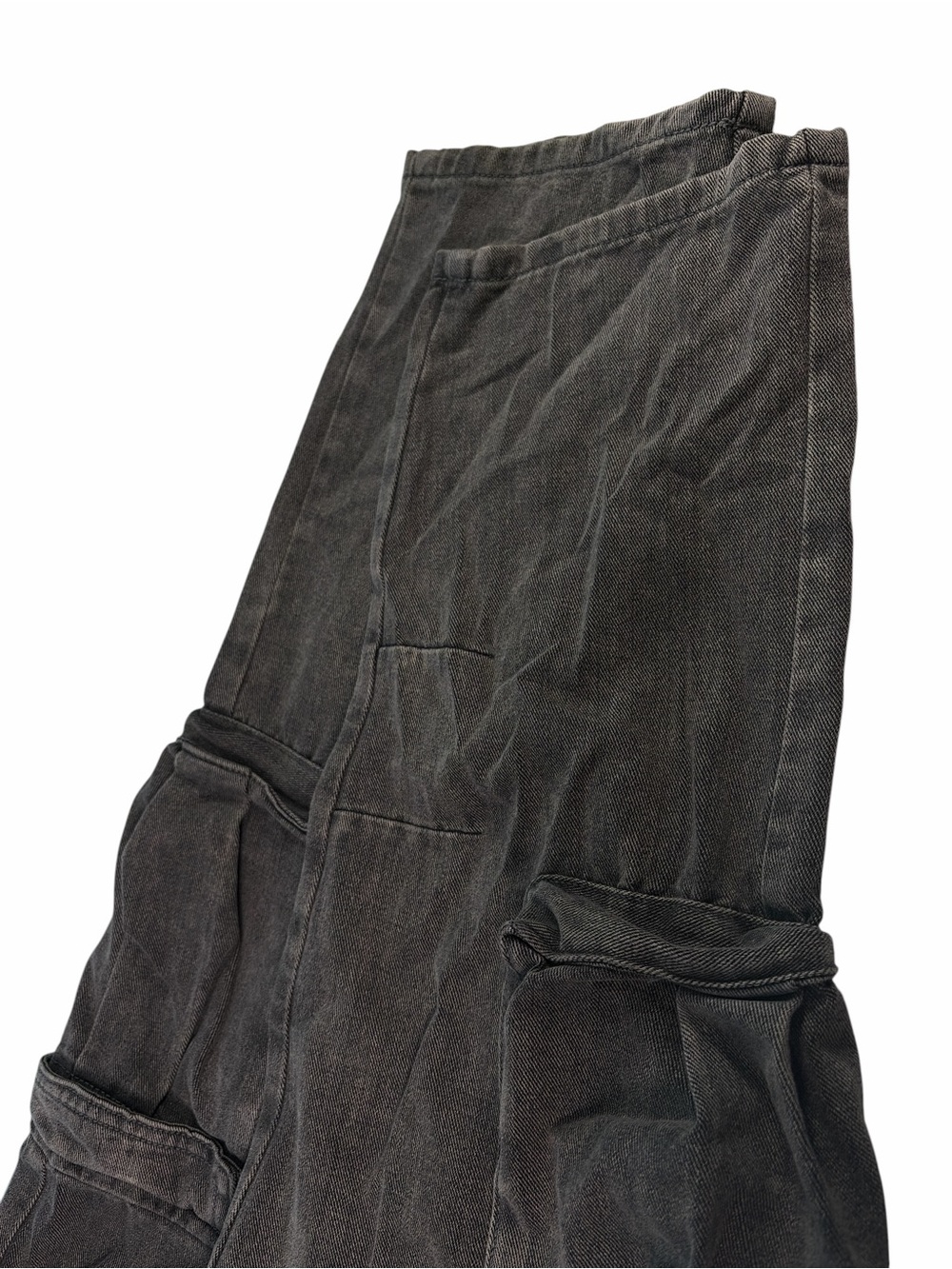 Blue Asphalt  Cargo Pants Wide Leg Black Size Medium NWT - Picture 8 of 10